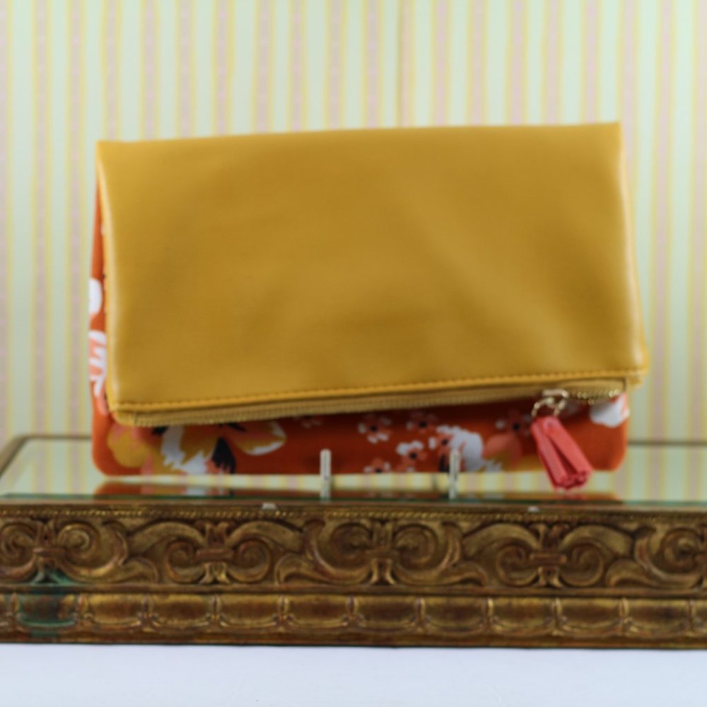 Rachel Pally fold over clutch bag